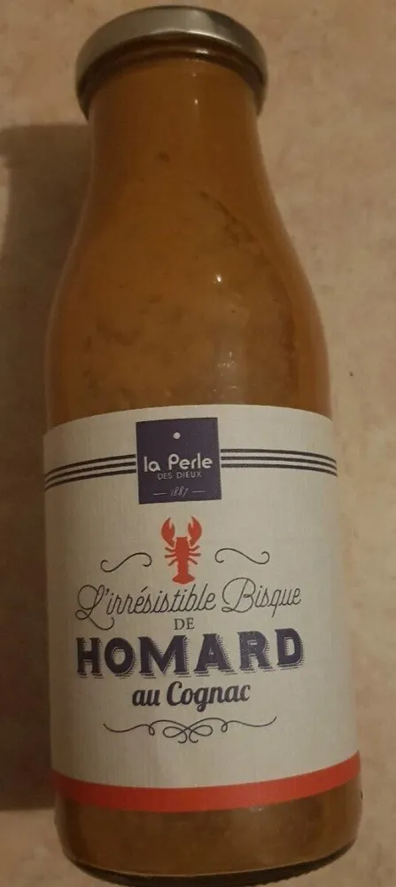 L'irrésistible bisque de homard au cognac