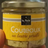 Couteaux au beurre persillé