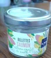 Rillette saumon citron confits et aneth