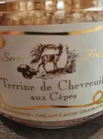 Terrine de chevreuil aux cèpes
