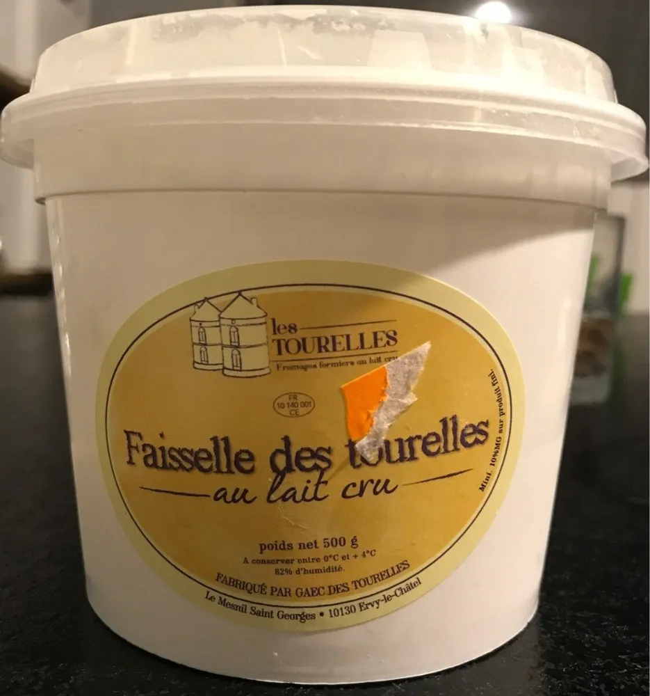 Faisselle des tourelles au lait cru