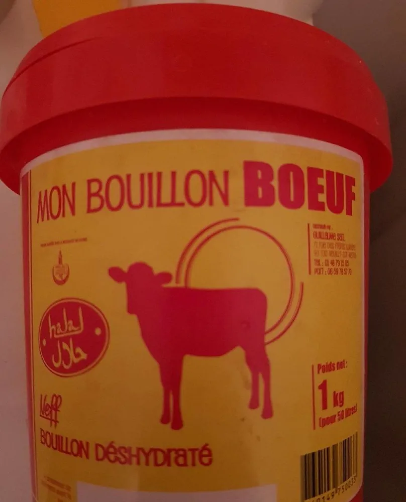 Bouillon Granulé Boeuf Halal