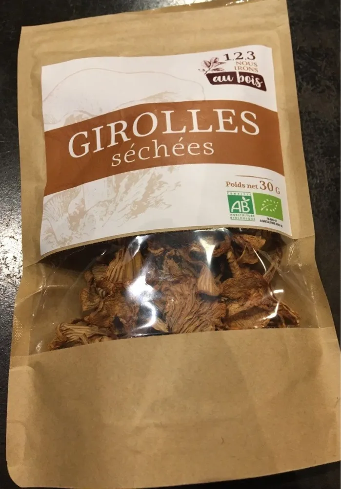 Girolles séchées