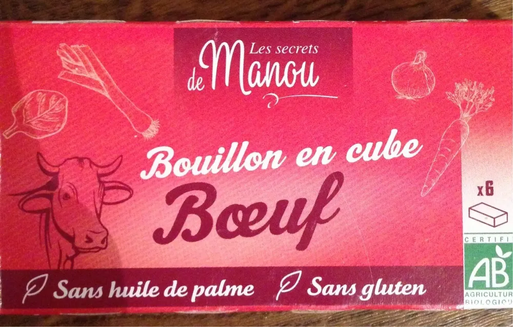 Bouillon en cube de boeuf
