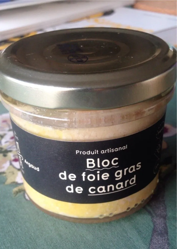 Bloc de foie gras de canard
