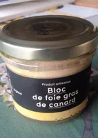 Bloc de foie gras de canard