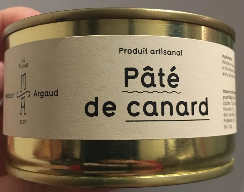 Pâté de canard artisanal