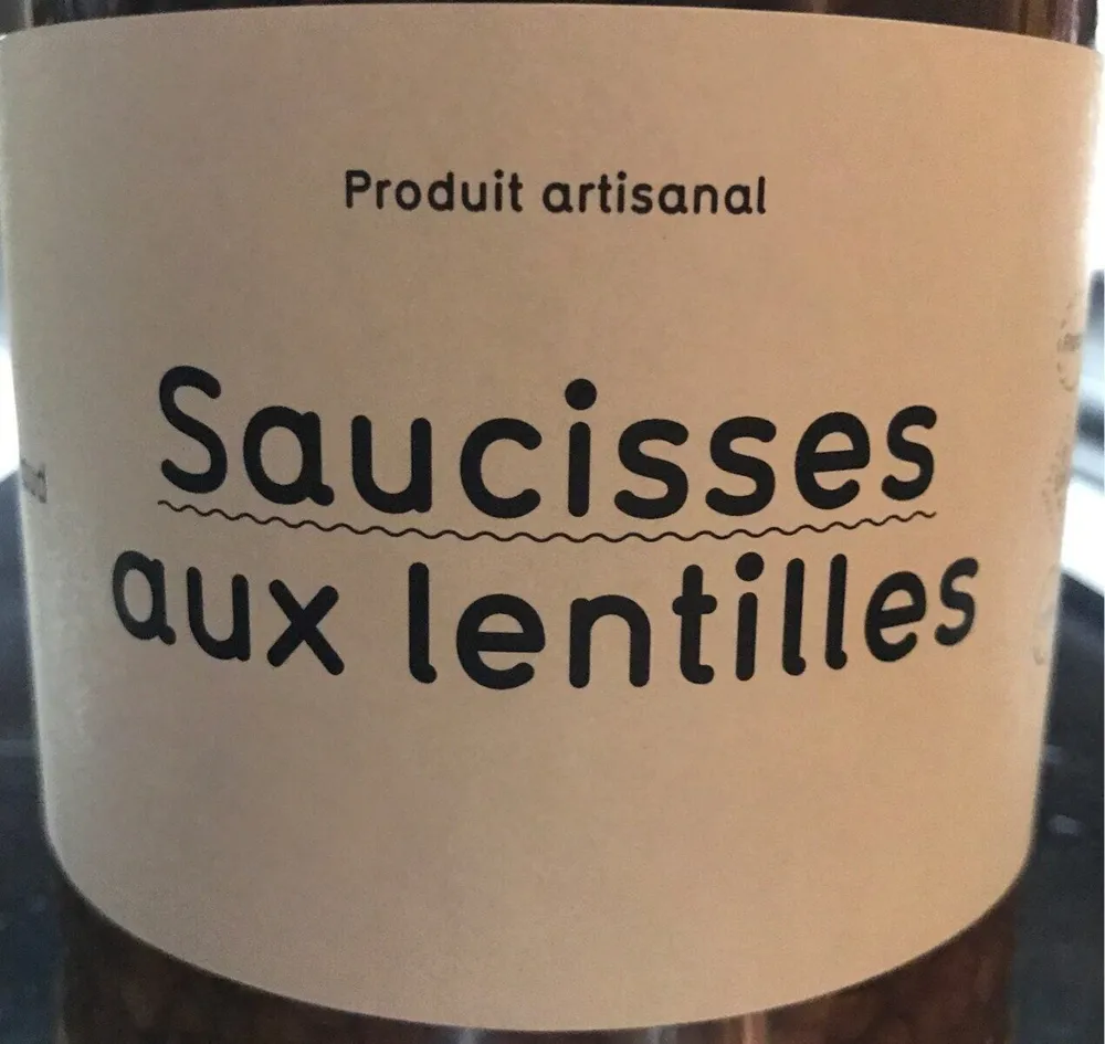 Saucisses aux lentilles