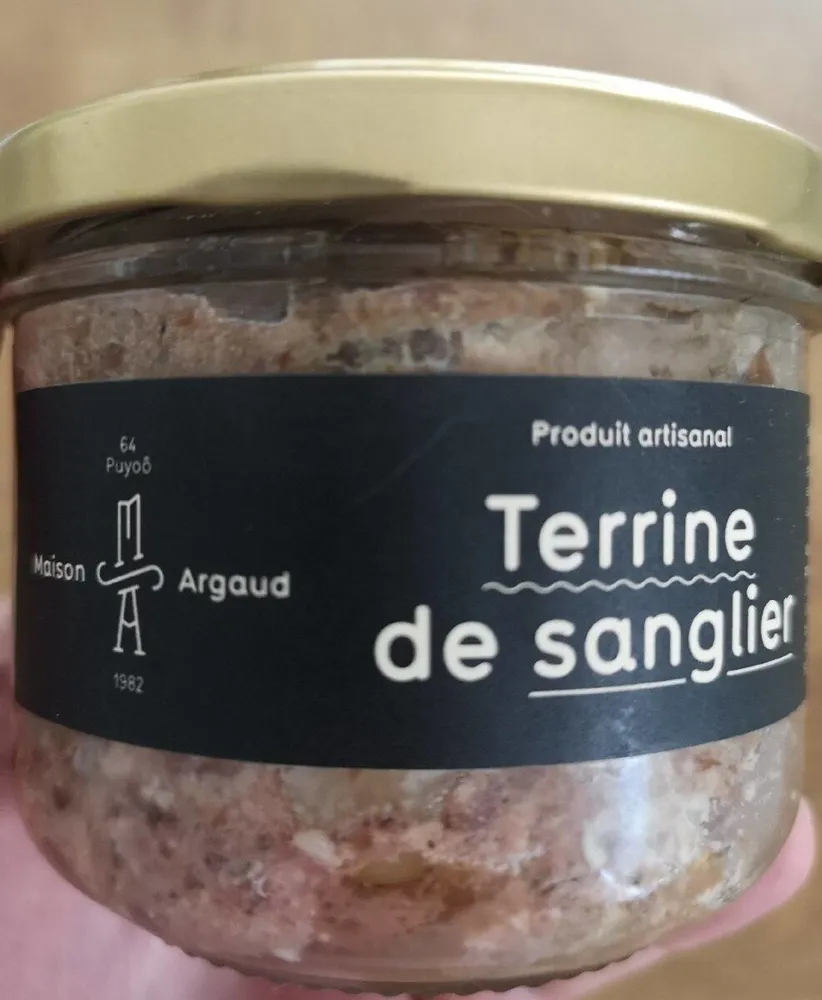 Terrine de sanglier