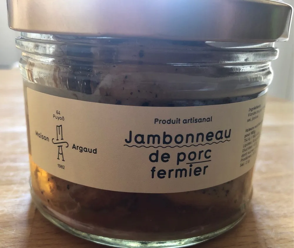 Jambonneau de porc fermier