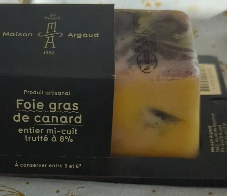 Foie gras de canard
