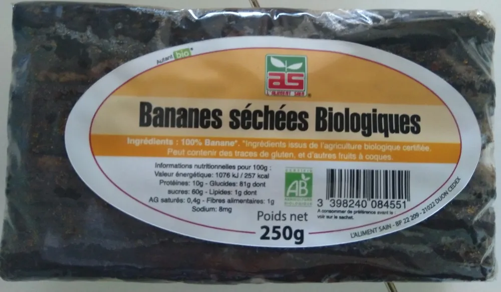 Bananes séchées
