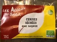Cerises séchées avec noyau