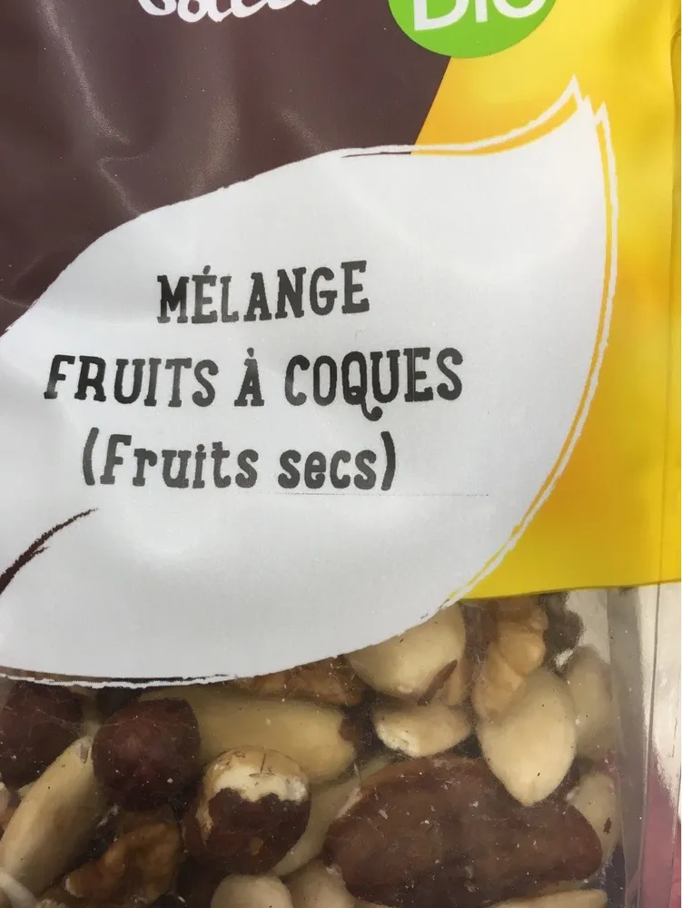 Epicerie / Fruits Secs Et Purées / Fruits Secs à Coques Bio