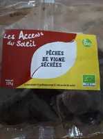 Pêches de vigne séchées