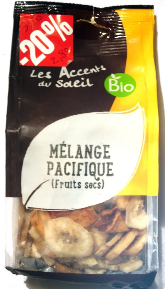 Mélange pacifique (Fruits secs) bio