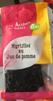 Myrtilles séchées