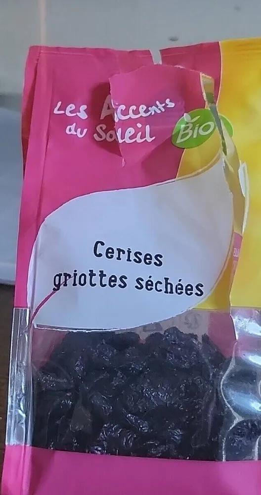 Cerises griottes séchées