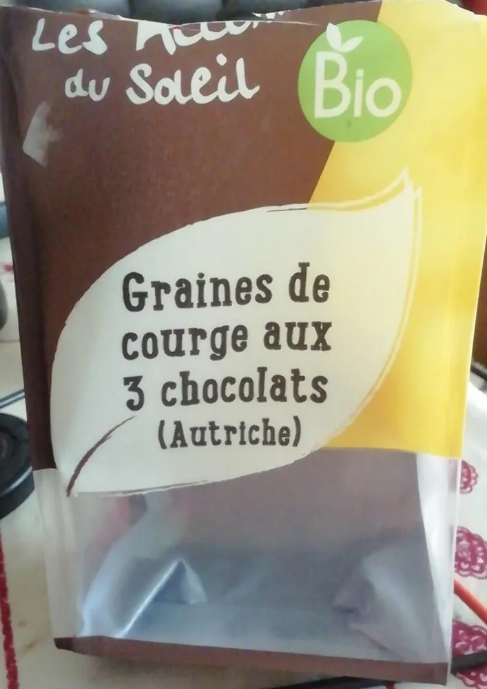 Graines de courges aux 3 chocolats