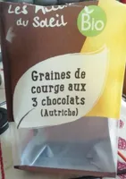 Graines de courges aux 3 chocolats