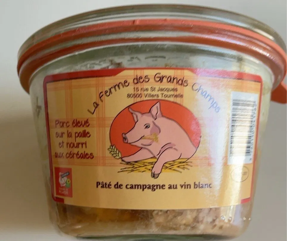 Pate de campagne au vin blanc