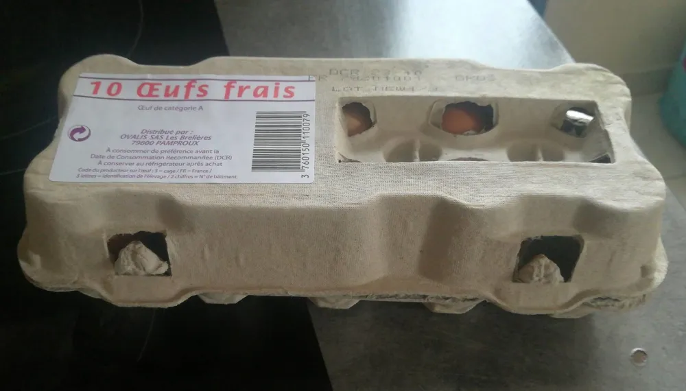 Oeuf frais moyen