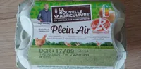 Oeufs frais de poules Label Rouge