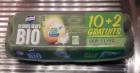 12 gros oeuf bio