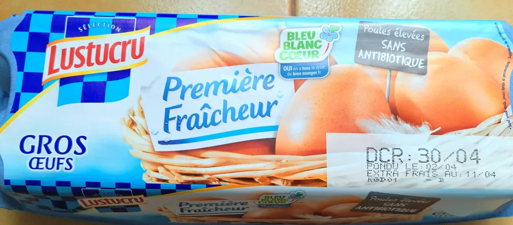 Gros Œufs Première Fraîcheur