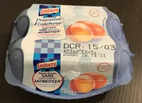 Gros oeufs frais Première Fraîcheur