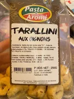 Tarallini aux oignons