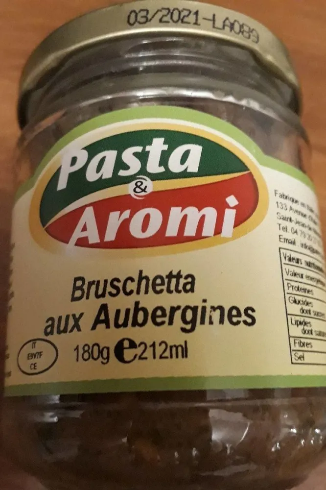Bruschetta aux aubergines