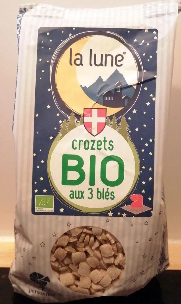 Crozets bio aux 3 blés