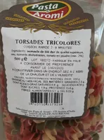 Torsades tricolores