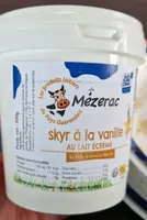 Skyr à la vanille au lait écrémé
