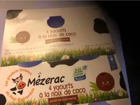 Yaourts a la noix de coco