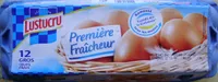 Oeufs frais (x 12) calibre Gros Première Fraîcheur - Lustucru