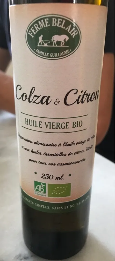 Huile de colza & citron