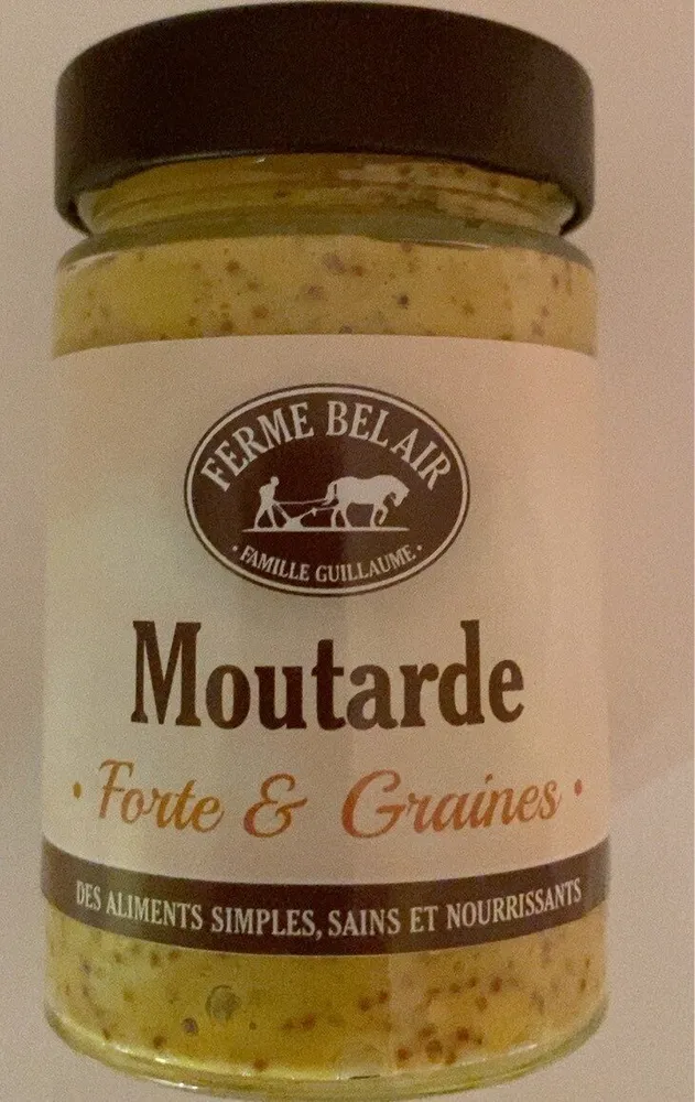 Moutarde forte et graines