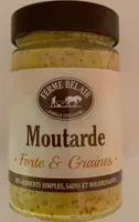 Moutarde forte et graines