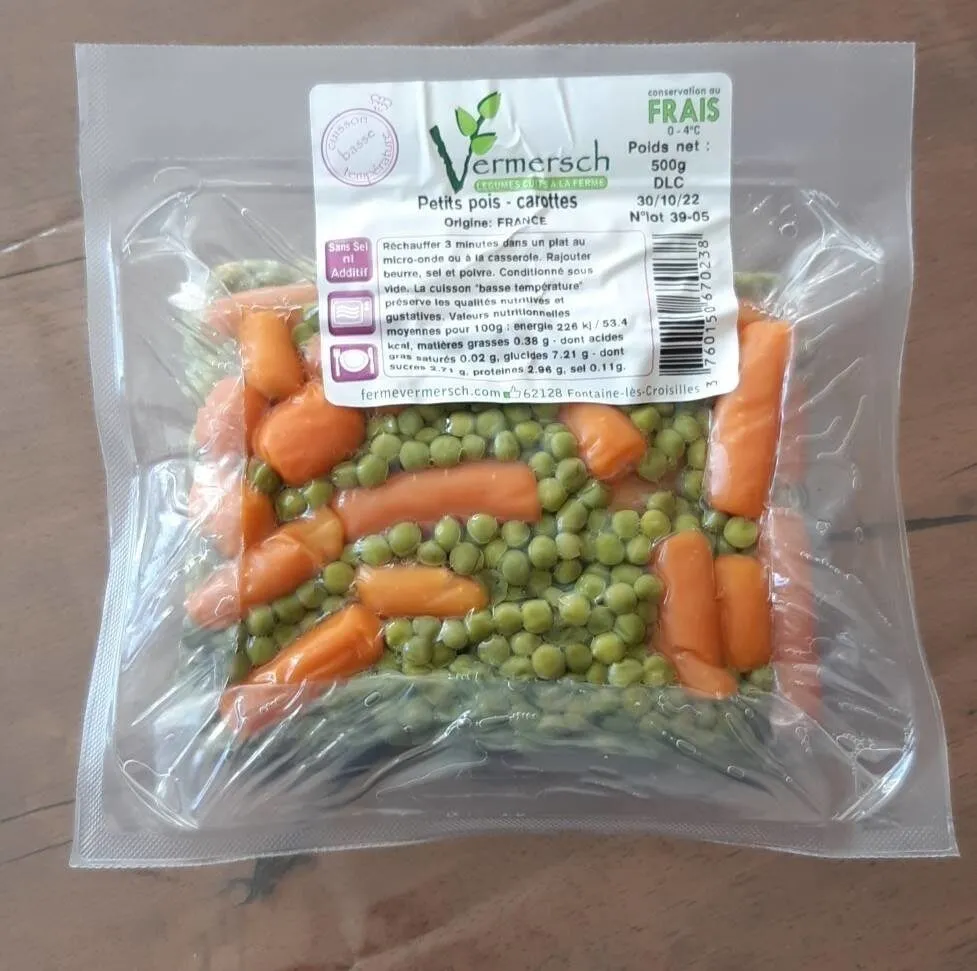 Petite pois carottes