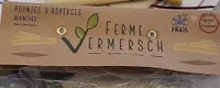 Pointes asperges blanches