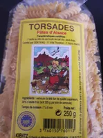 Torsades pates d'Alsace