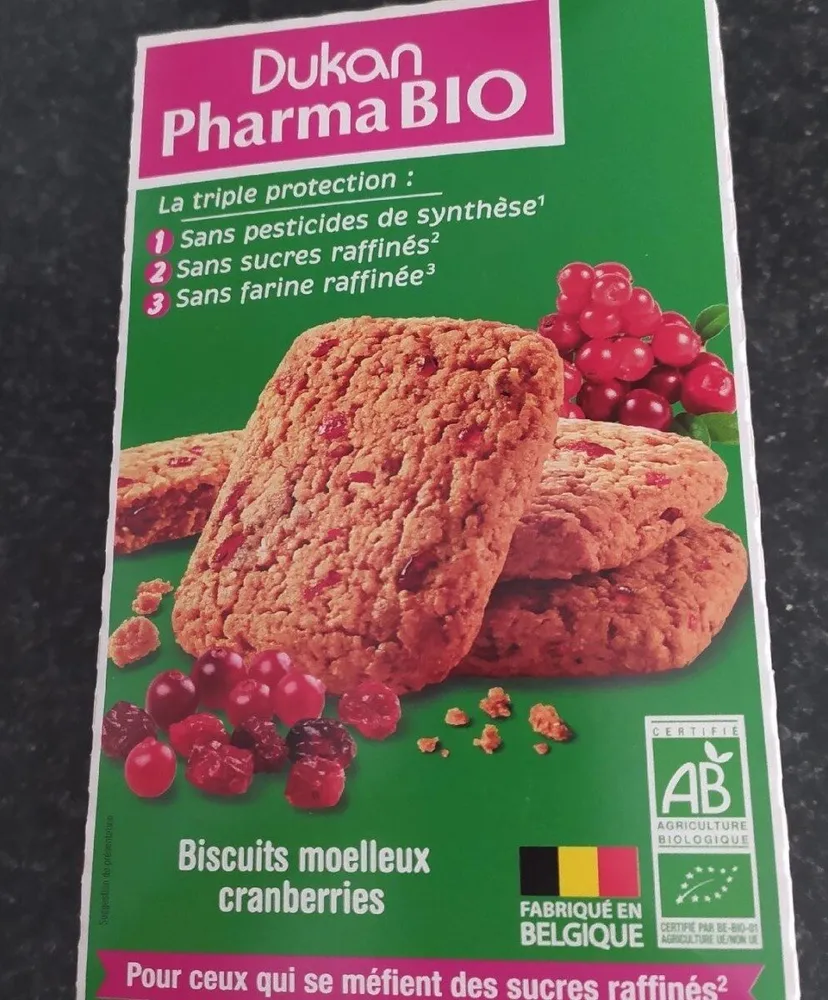 Galletas con arándanos