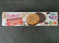Biscuits nappés de chocolat et graines de chia