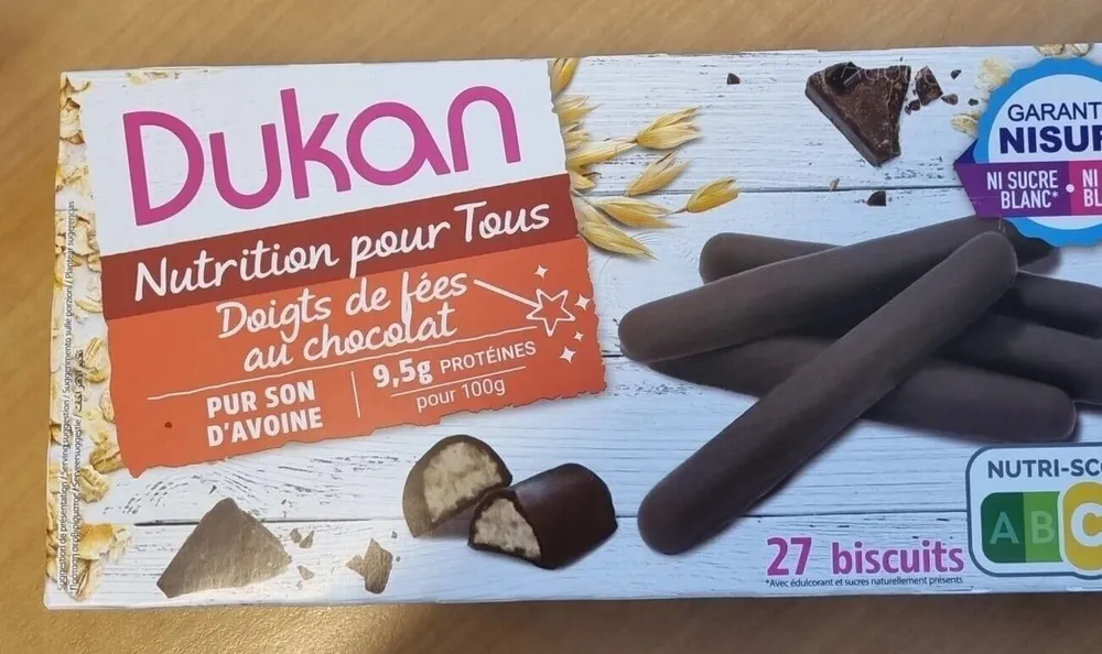 Doigts de fées au chocolat