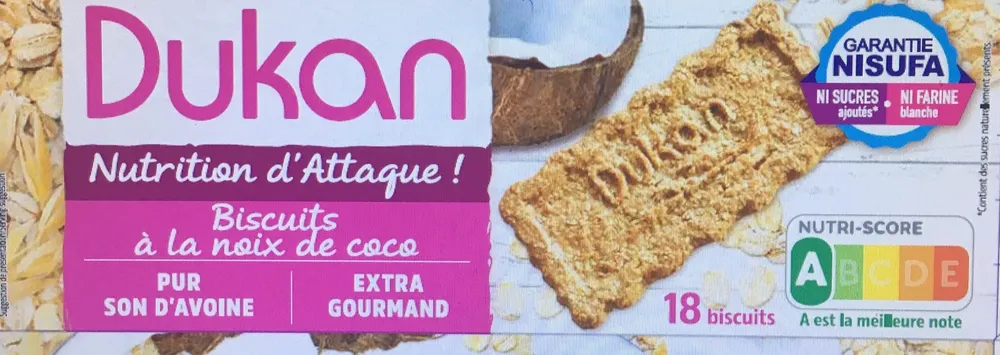 Biscuits à la noix de coco