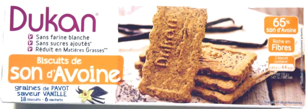 Biscuits de son d'avoine