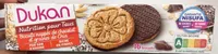 Biscuits nappés de chocolat
