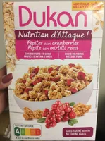 Pépites aux cranberries